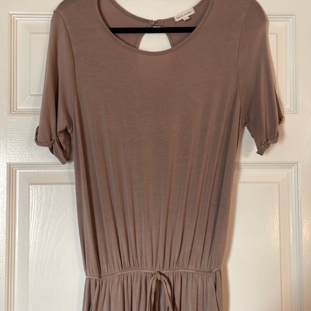 Stevie Hender Tan Jumpsuit